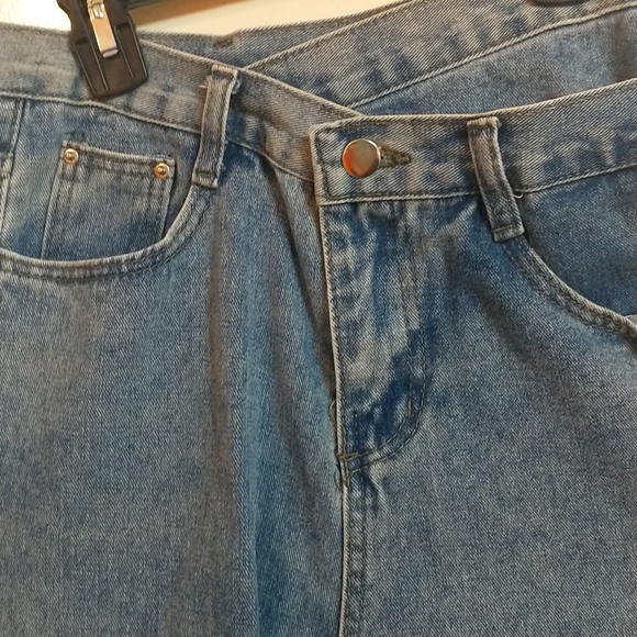 Woman jeans double waist size 28 - Picture 1 of 17